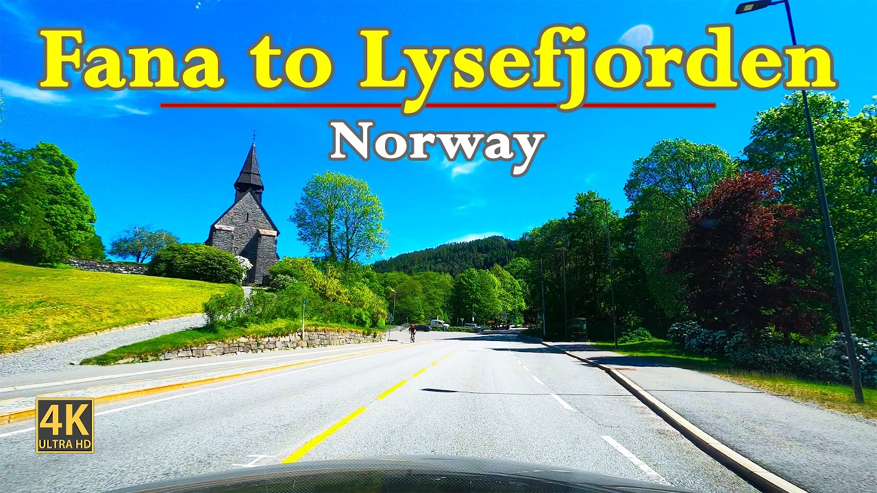 Fana To Lysefjorden In Norway 🇳🇴 | 4K Driving | Scenic Road Trip | POV Driving