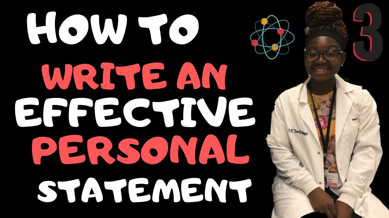 How to Write the Best Personal Statement