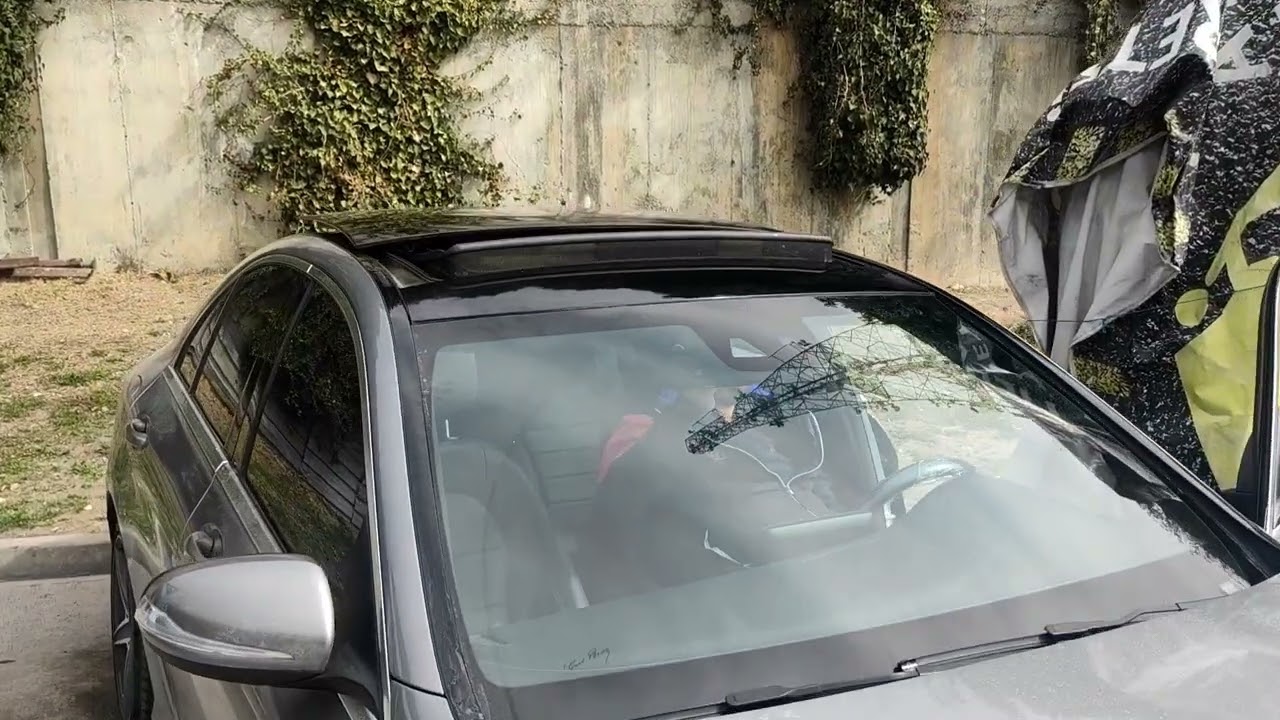 Mercedes sunroof tamiri | Panoramik cam tavan tamiri | c200d cam tavan arızası 🪛