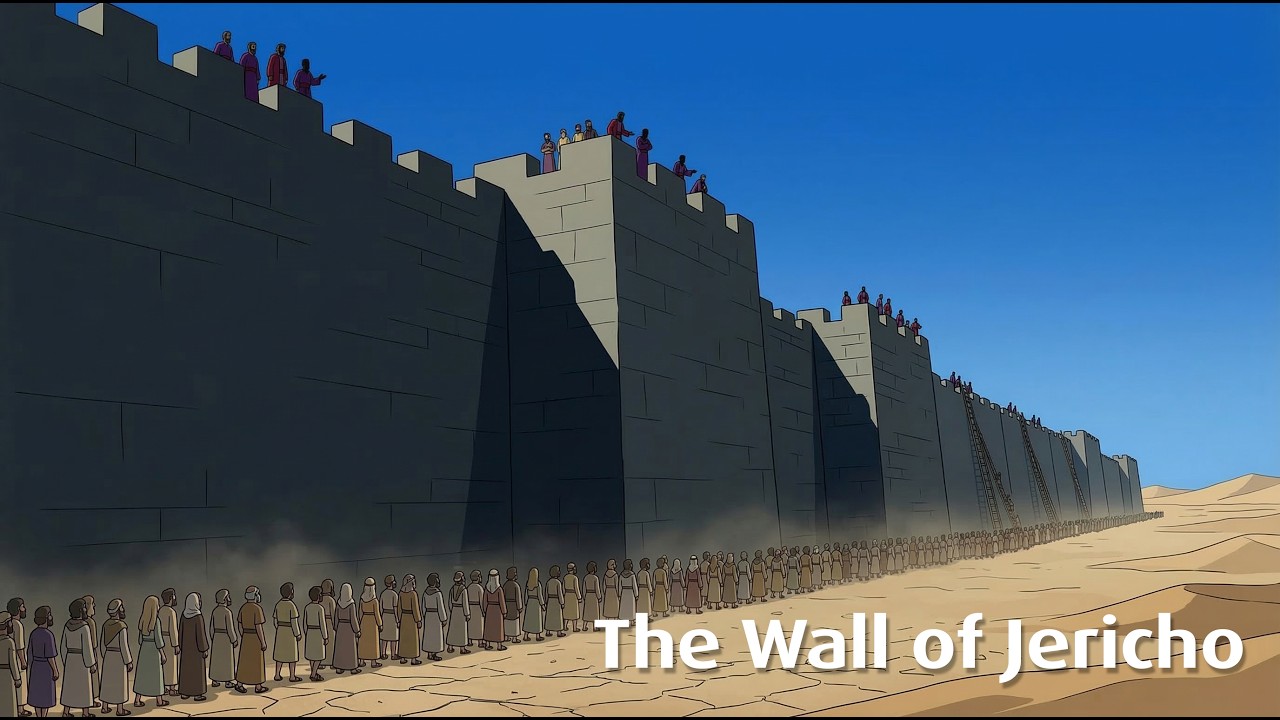 The Wall of Jericho - Bible Story
