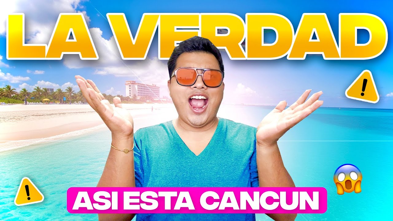La VERDAD OCULTA de la playa MÁS FAMOSA de CANCÚN! 😱 Playa Delfines es un ENGAÑO😳? | Jesús Milán