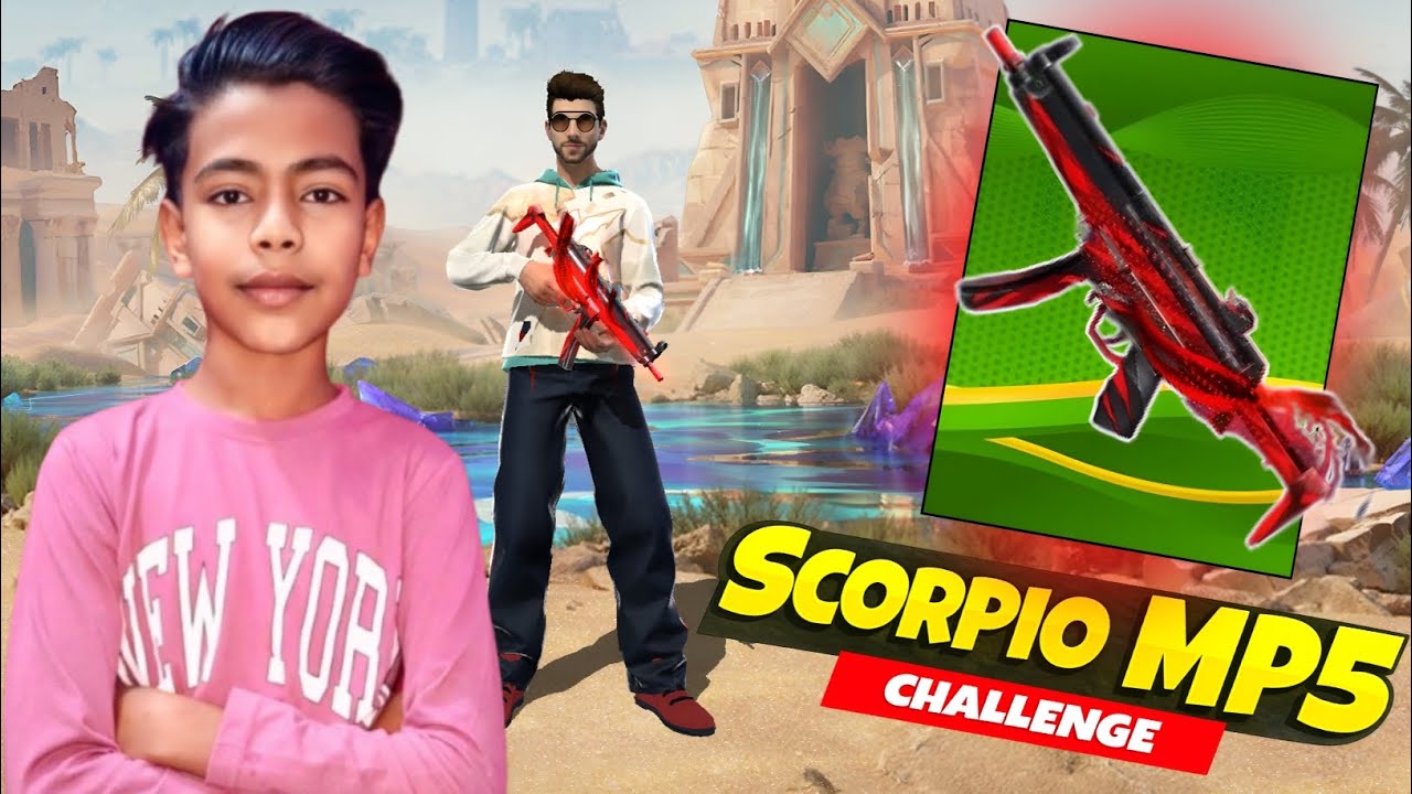 Scorpio MP5 Challenge 🔥 | Intense Gameplay & Clutch Moments 😱