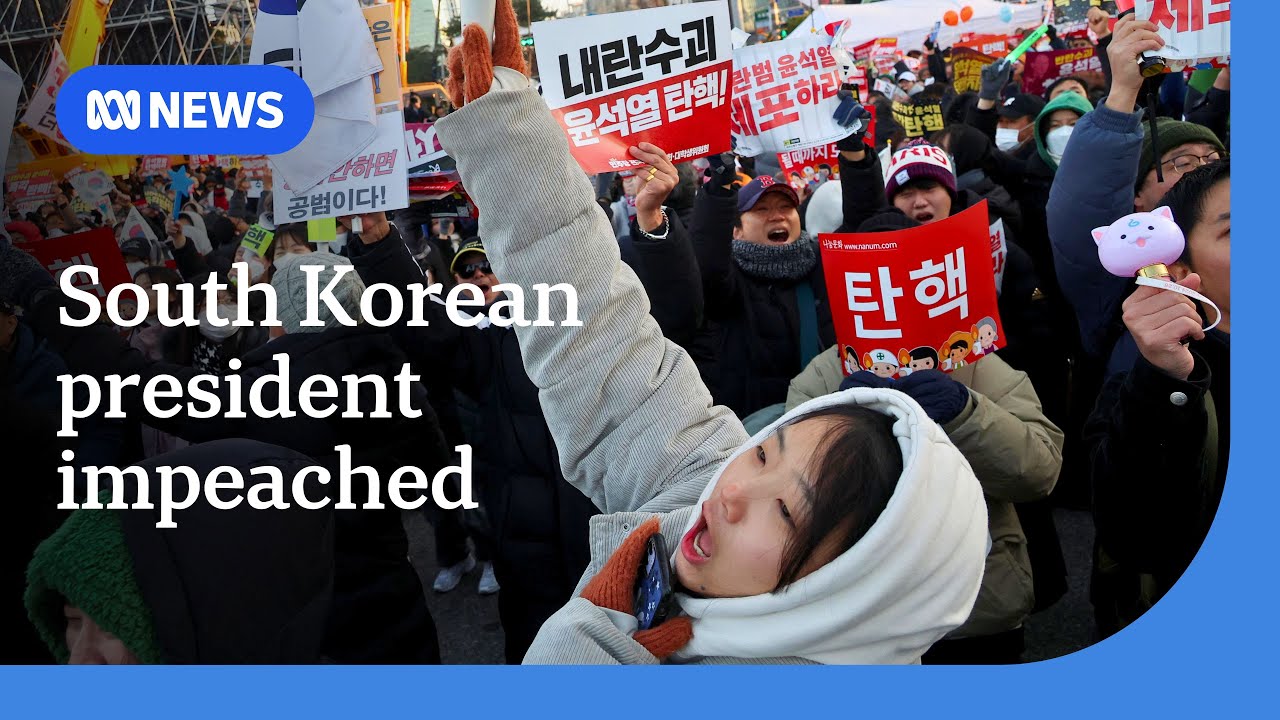 South Korean parliament votes to impeach President Yoon Suk Yeol | ABC News