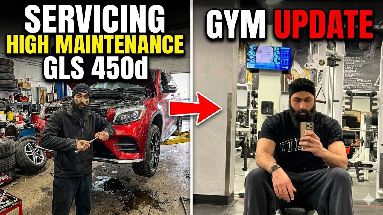 FROM SERVICING CARS JOB 😢 TO WORKOUT IN CANADA 🇨🇦 | STUDENT LIFE IN CANADA 🇨🇦 