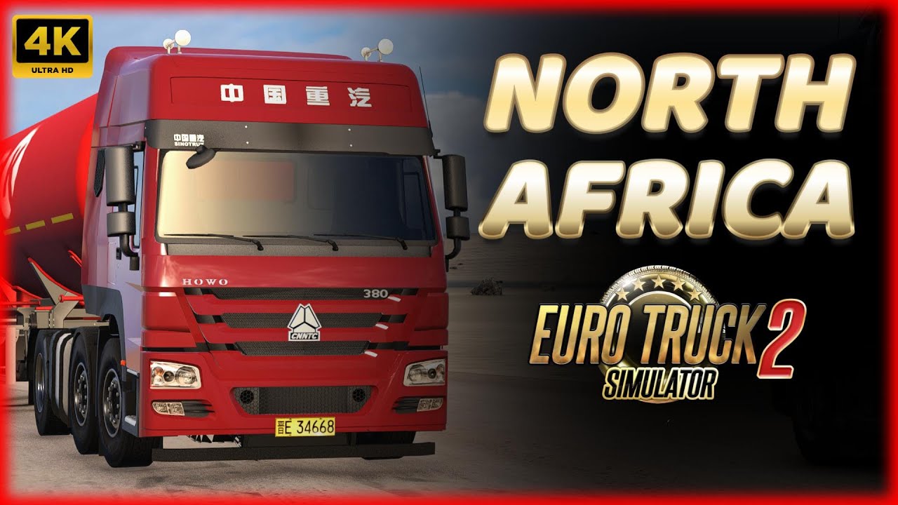 Oil tanker delivery in North Africa | Howo xe Sinotruk | ETS2 1.55