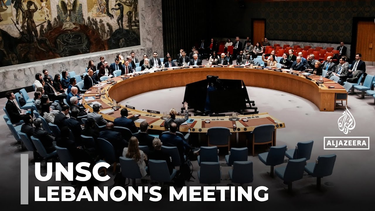 UN Security Council meeting: Members discuss deaths of peacekeepers in Lebanon