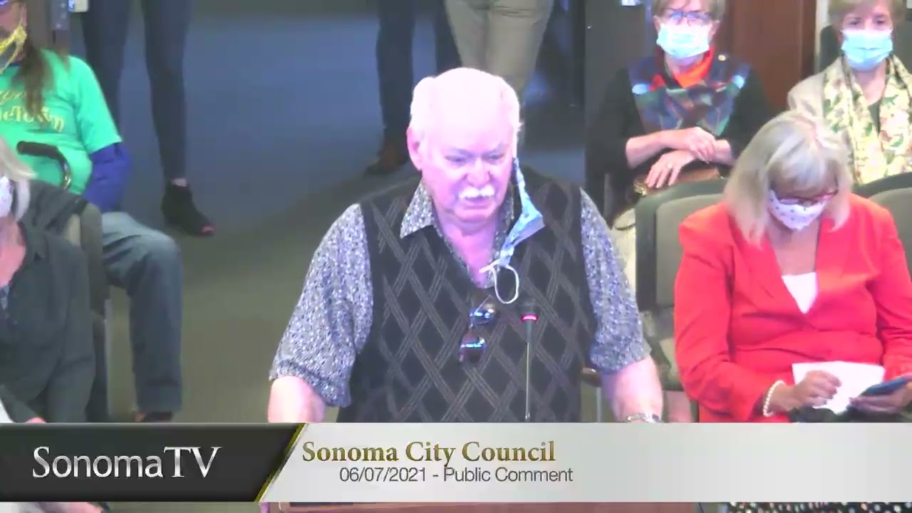 Sonoma City Council 2021 June 07