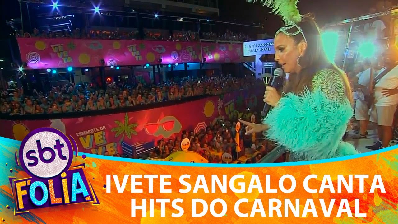 Ivete Sangalo canta hits do Carnaval | SBT Folia 2020