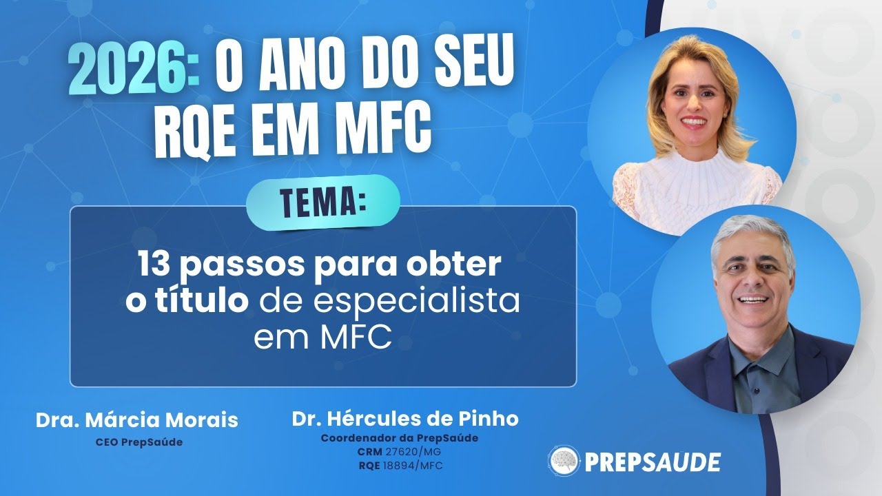 13 passos para o obter o Título Especialista em Medicina de Família e Comunidade