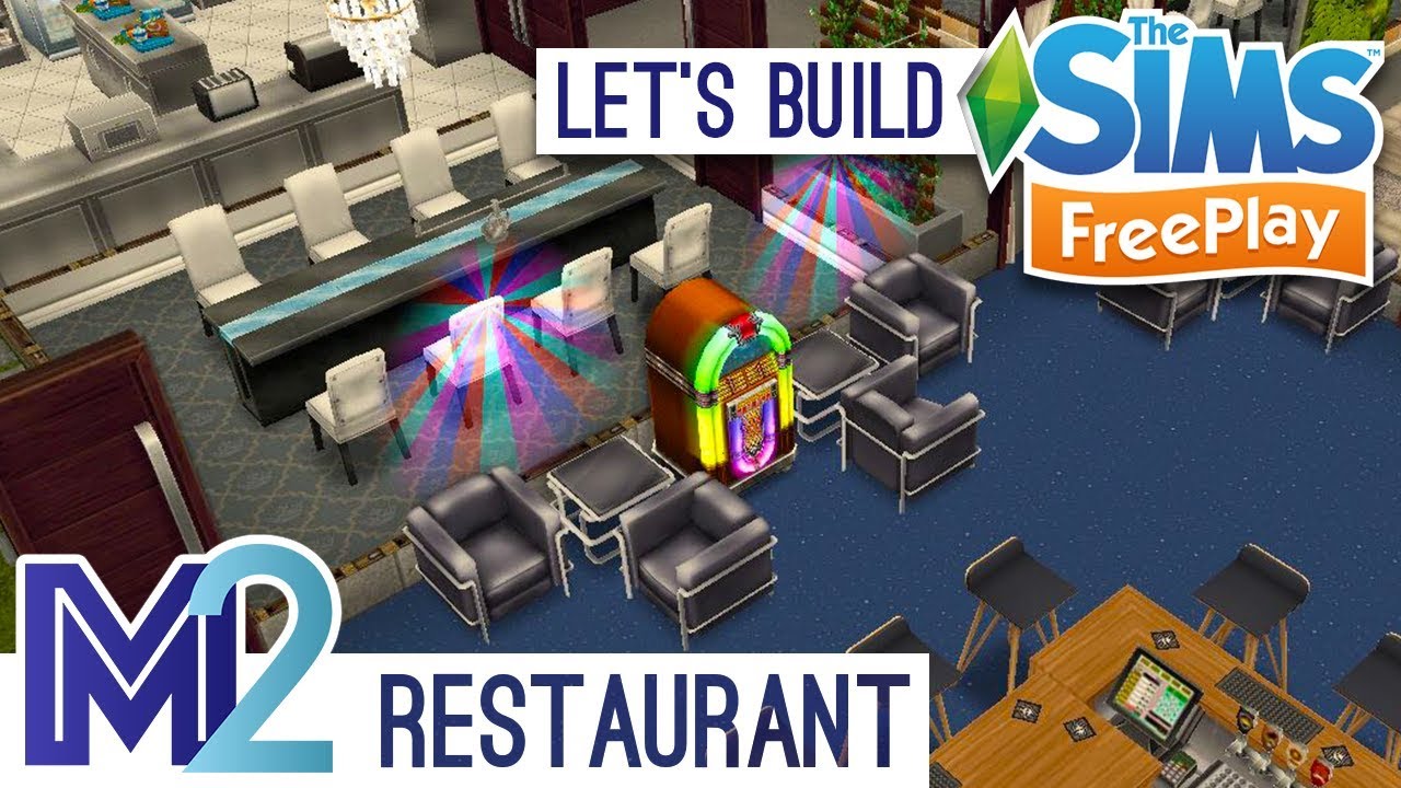 Sims FreePlay - Let's Build A Restaurant (Live Build Tutorial)