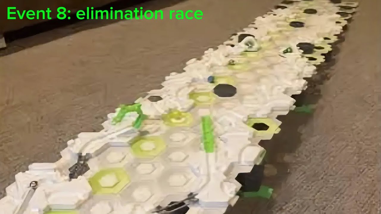 Gravitrax marble tournament final event: elimination race