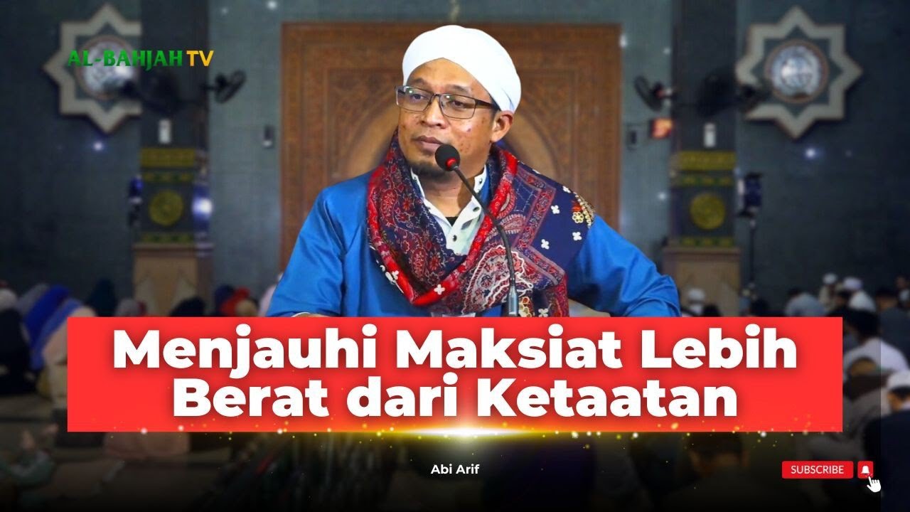 Pesan Imam Al-Ghazali: Jaga Diri sebelum Beramal | Kajian Kitab Al-Hikam bersama Abi Arif
