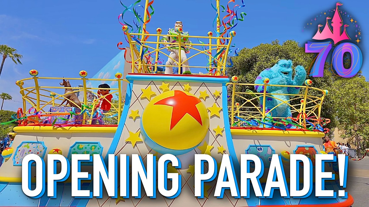Better Together Parade at Disney California Adventure 2025 (4K)