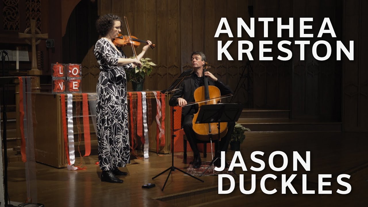 Camerata Musica Concert -- Anthea Kreston and Jason Duckles