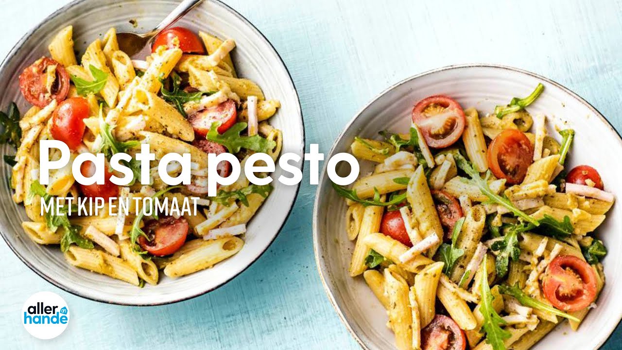 Pasta pesto met kip | Recept | Allerhande