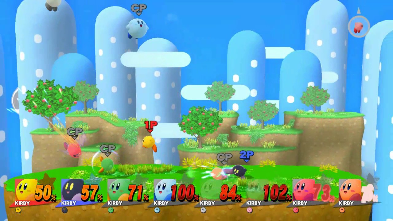 [スマブラＵ]フレンドと一緒に8人乱闘!(カービィ編)