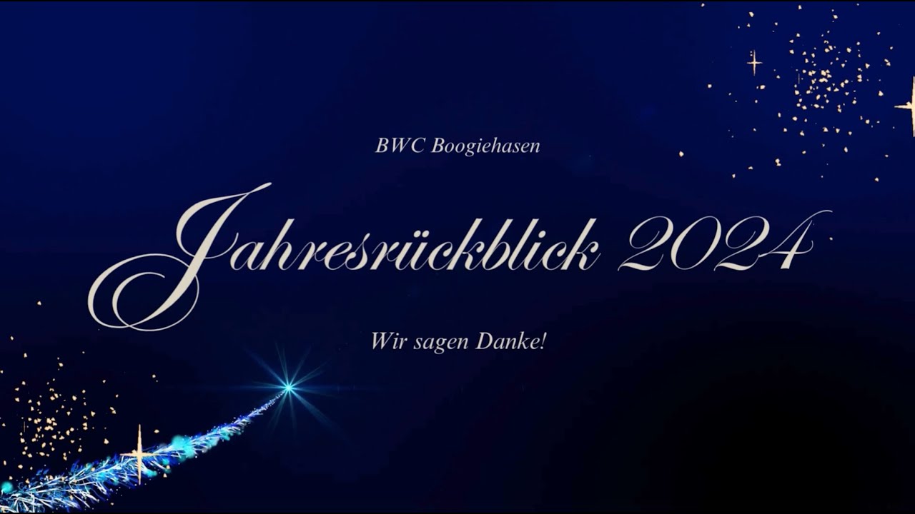 Boogiehasen Jahresr&uuml;ckblick 2024