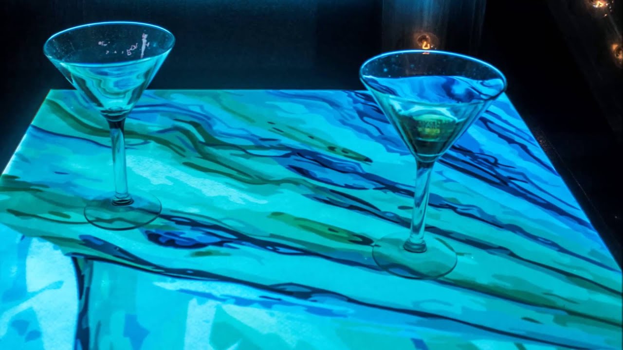 ATI Decorative Laminates | Lumisplash - Illuminated Laminates
