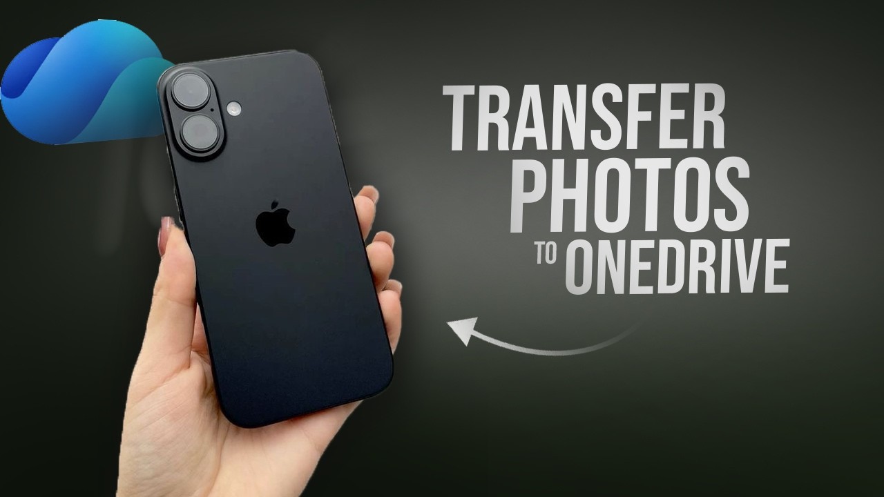 How to Transfer Photos from iPhone to Onedrive (tutorial)