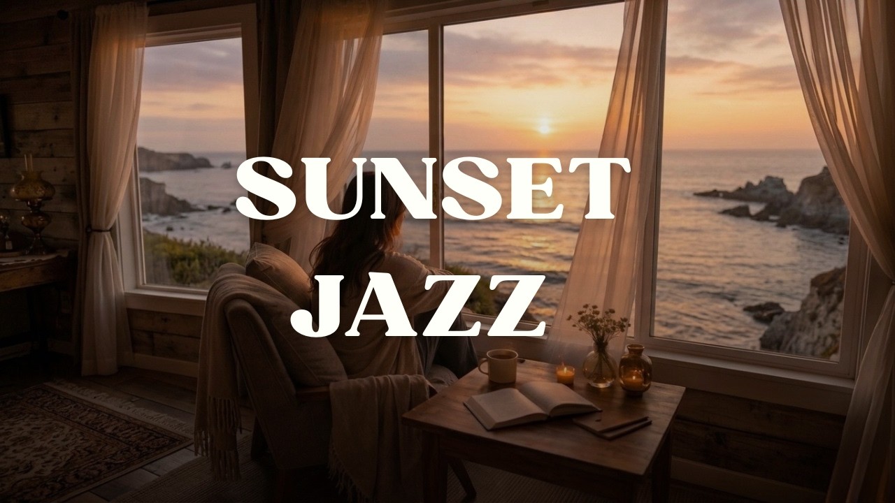 Relaxing Ocean Waves & Cozy Beach View | Calm Music for Study, Sleep & Relax (2 Hours)