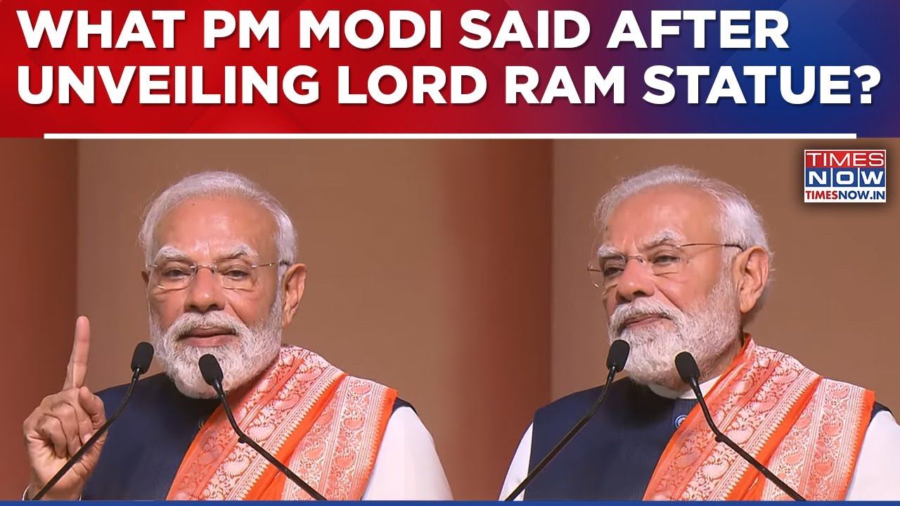 PM Modi&rsquo;s Spiritual Address at 550th Anniversary of Gokarn Math | 77-ft Lord Ram Statue Unveiled