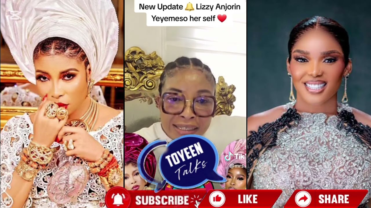 NEW UPDATE, ALHAJA LIZZY ANJORIN GBE VIDEO KAN SITA NINU FORAN YII, CAN YOU GUESS WHO IT IS??