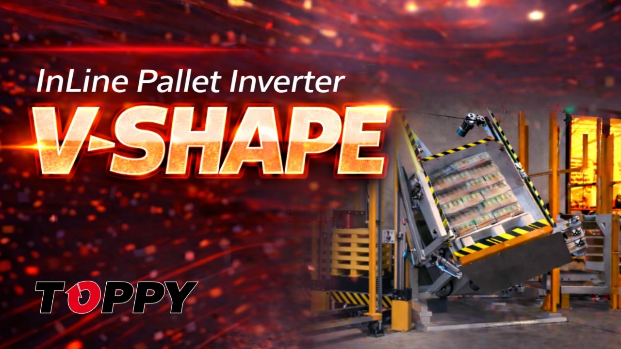 Inline pallet exchanger - MINI LOGY (cans)