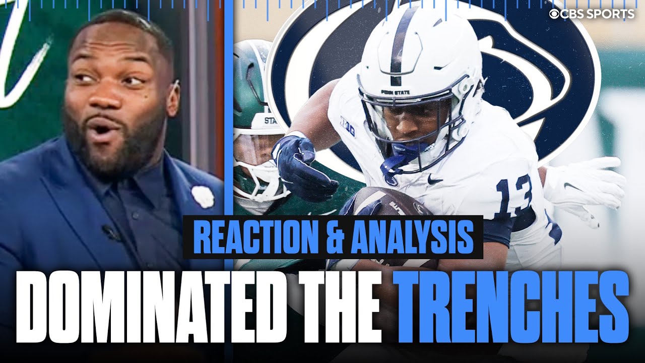 Kaytron Allen's 2 touchdowns help Penn State defeat Michigan State, earn first Big Ten win of season