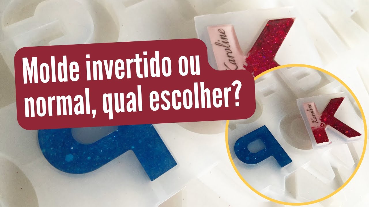 MOLDE INVERTIDO OU NORMAL, QUAL ESCOLHER? Qual o melhor? #resinart #resina #duvidas