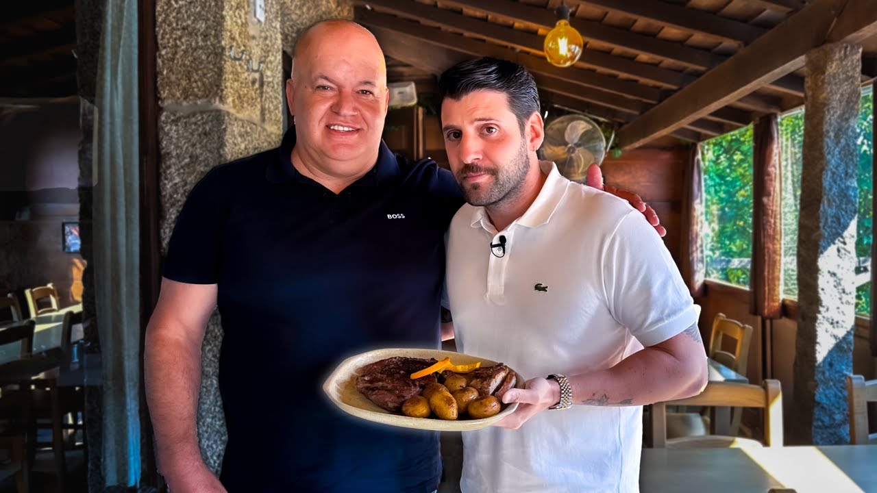ALMOCEI no FAMOSO restaurante TOCA DO COELHO