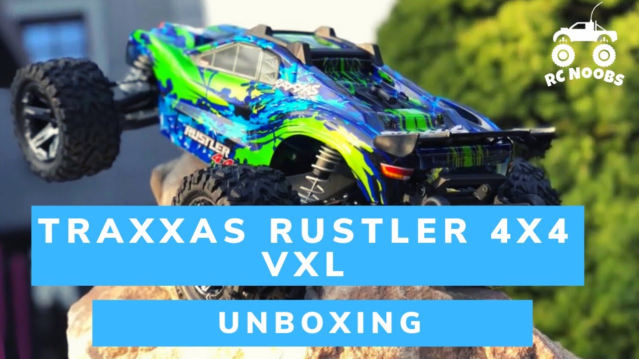 Traxxas Rustler 4x4 VXL - Unboxing - PL - Pierwsze wrażenia
