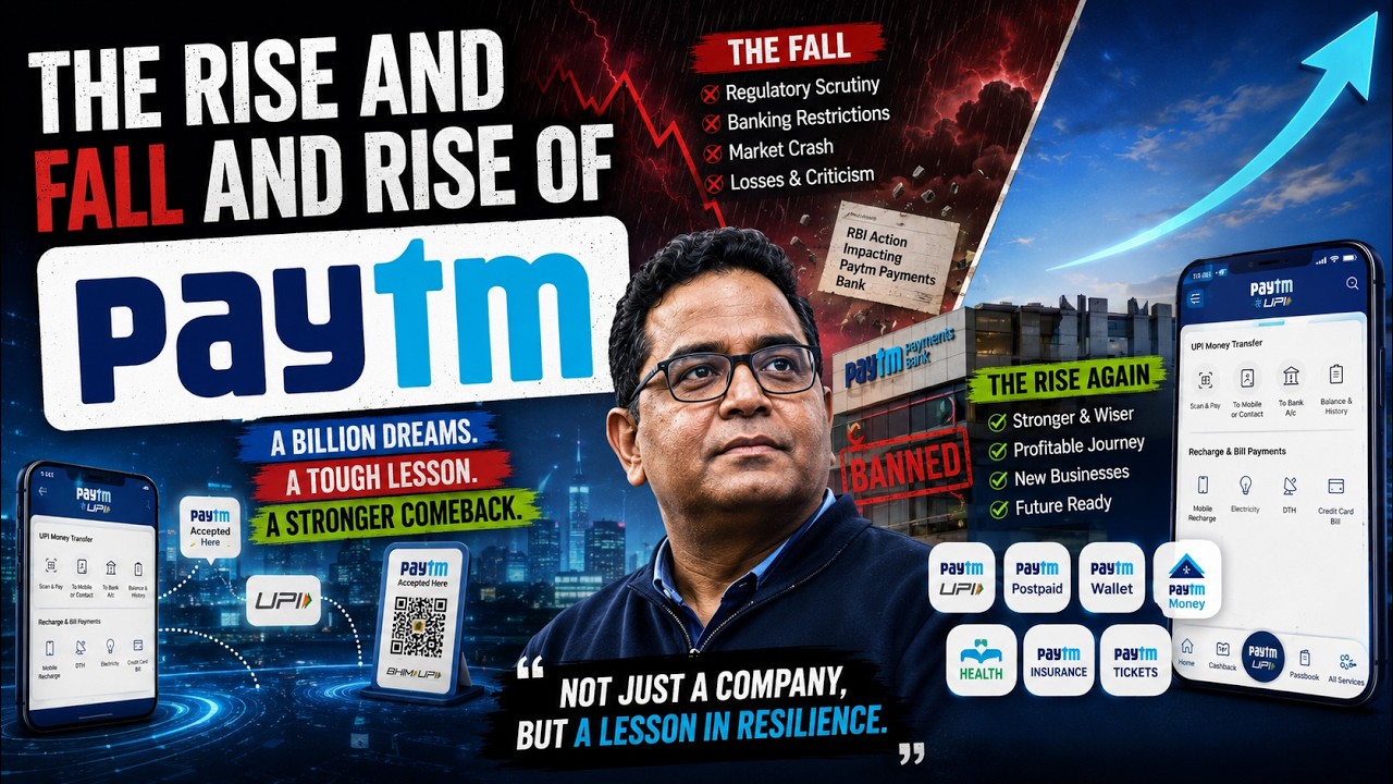 The Rise and Fall and Rise of Paytm