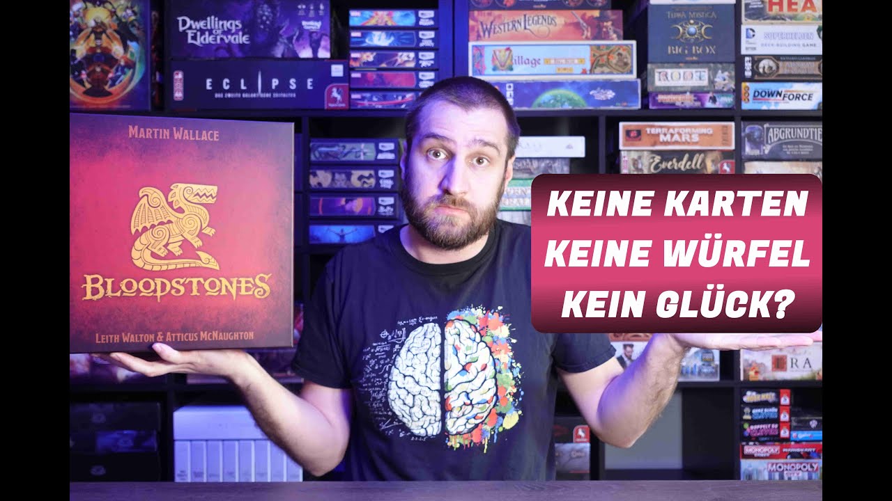 Bloodstones Brettspiel - Regelerklärung und Fazit - deutsch