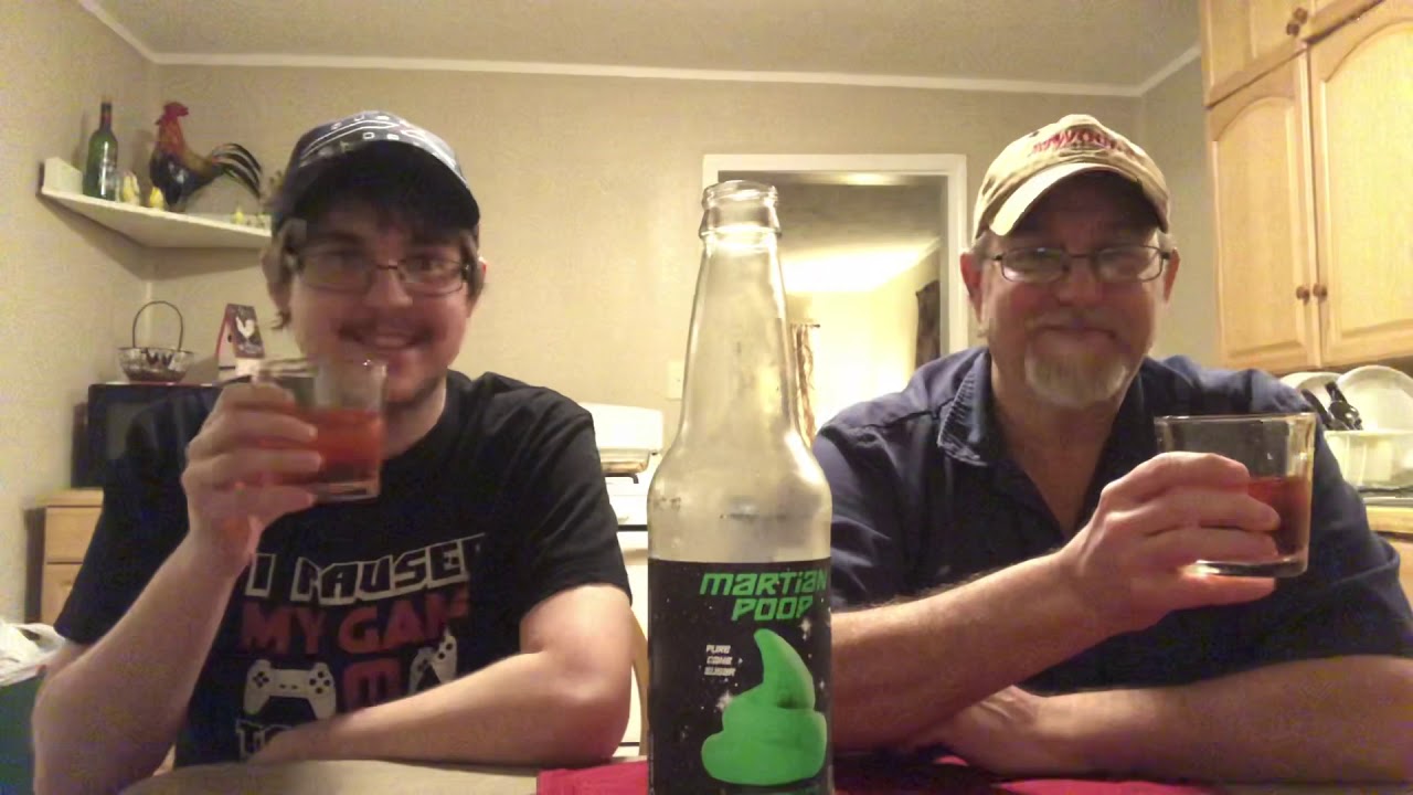 Martian Poop Marionberry flavor Soda # The Beer Review Guy