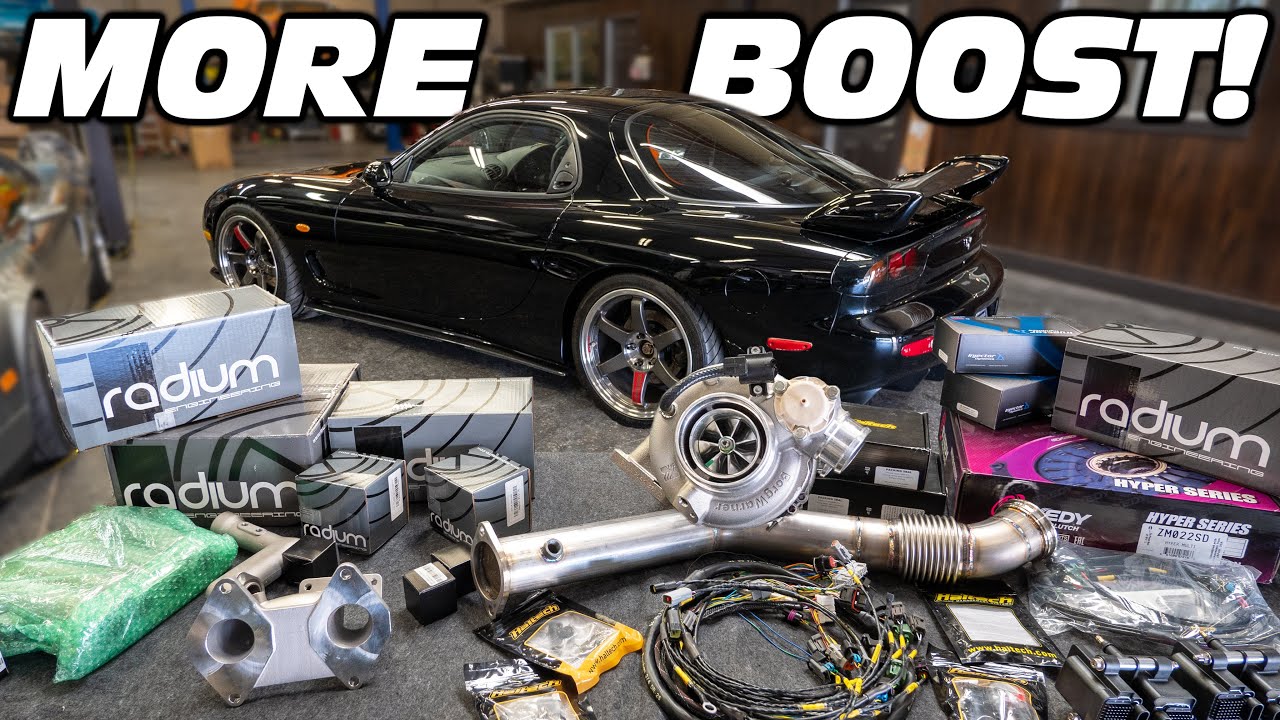FD RX7 получит несколько улучшений мощности!