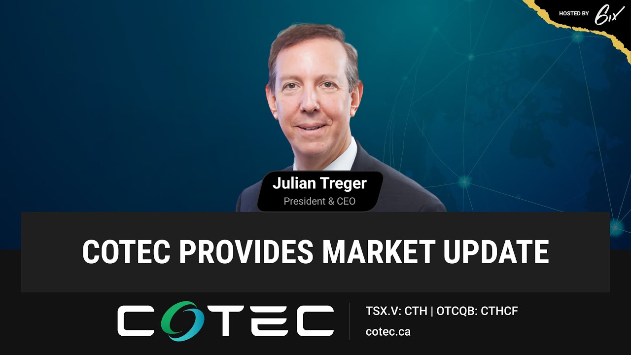 CoTec Provides Market Update