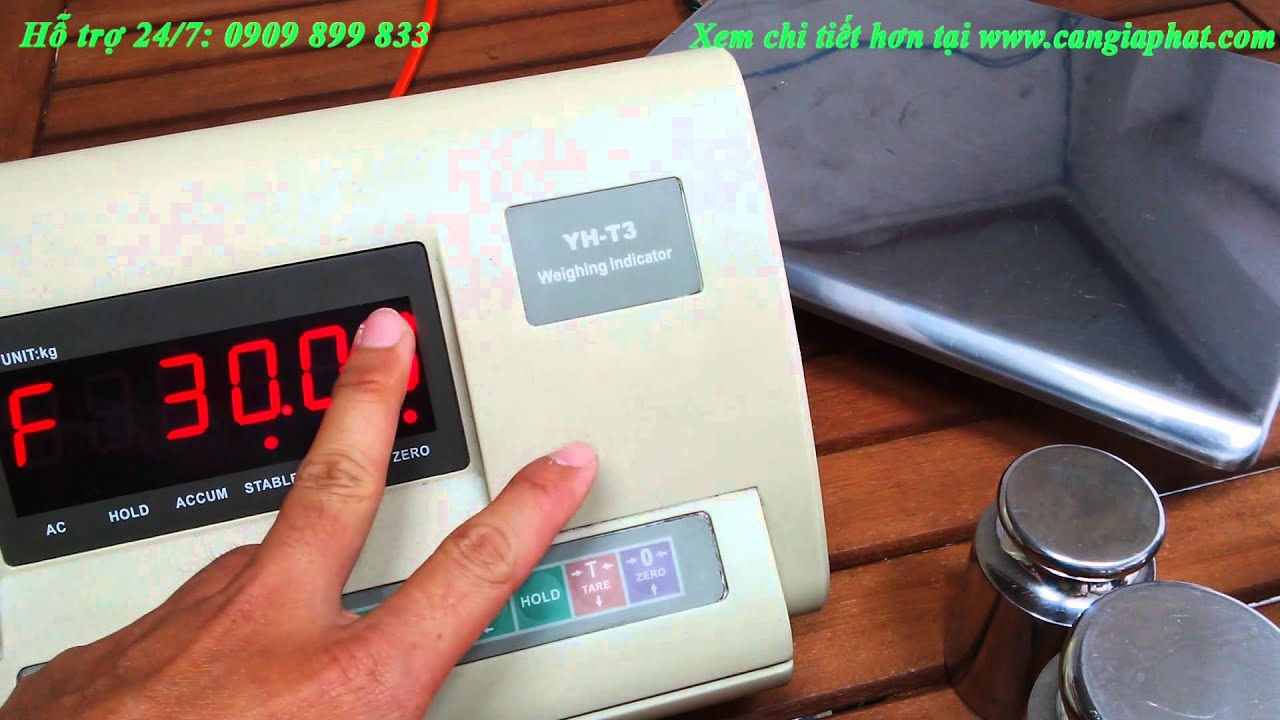 Cân điện tử YHT3 50kg 150kg 200kg 300kg 1 tấn 2 tấn 3 tấn 5 tấn - hiệu chuẩn - hiệu chỉnh