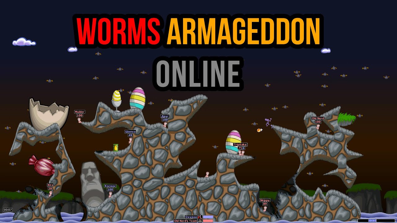 Worms Armageddon Online (WormNET) | Intermediate 1v1