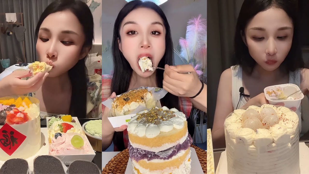 ASMR MUKBANG - MUKBANG SOUND - ASSORTED DESSERT PARTY