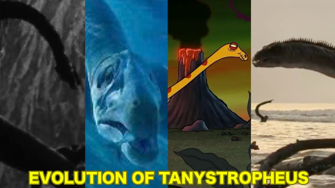 Evolution Of Tanystropheus In Movies, TV Shows, Documentaries, Games, & Paleo Media