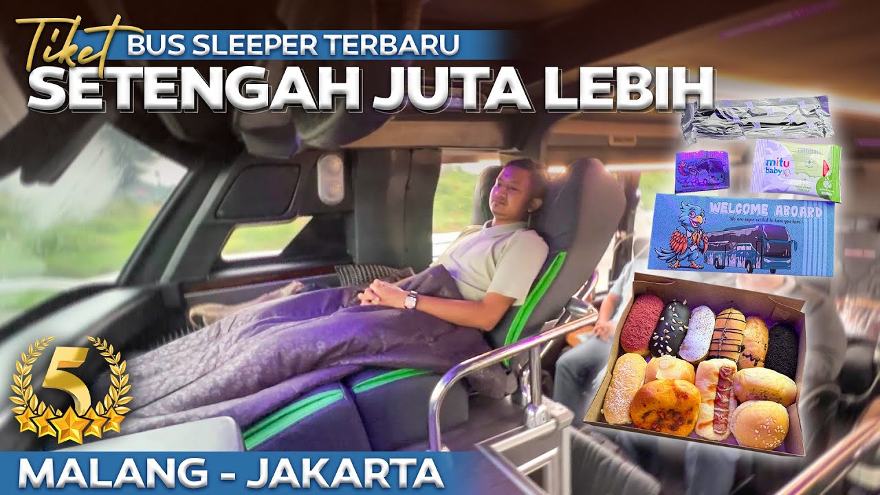 RP 580.000 DAPAT FASILITAS SEPERTI INI‼️ Naik Bus Pemain Baru Di Jalur Panas Malang - Jakarta. 