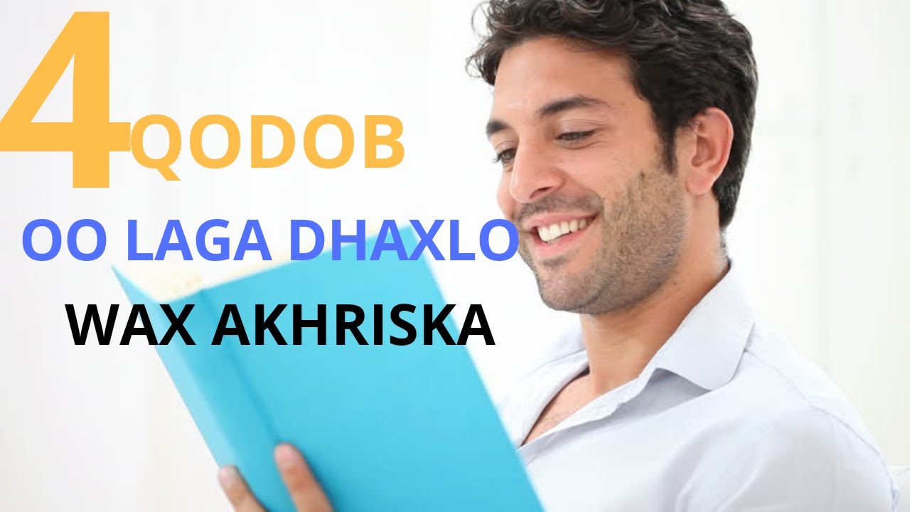 WAX AKHRISKA IYO FAA'IDOOYINKA LAGA DHAXLO