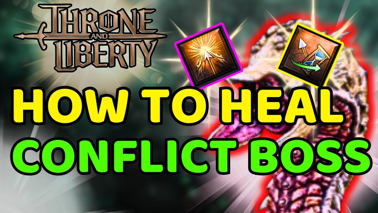 HEALING Conflict BOSS GUIDE | Bow/Wand | Throne and Liberty