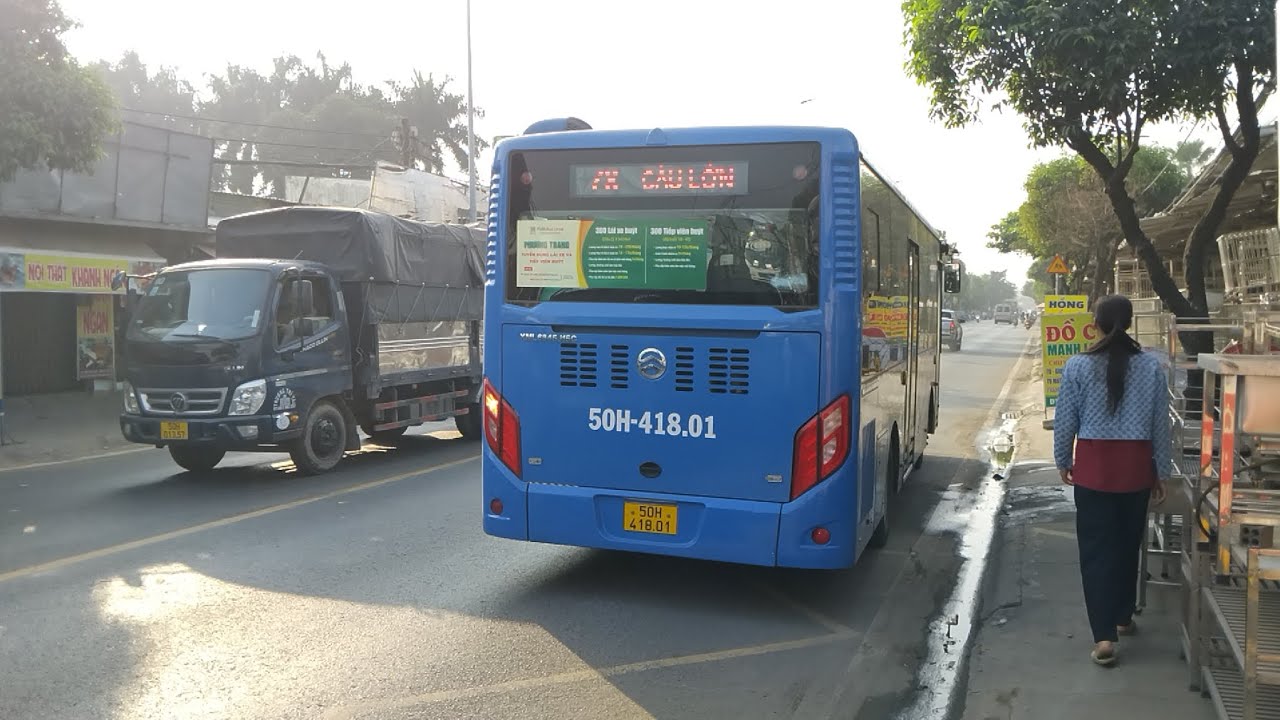 Chuyến xe buýt 78 đi làm hàng ngày của mình (đến trạm Hương lộ 80 từ Ngã ba Chùa) - 50H-418.01