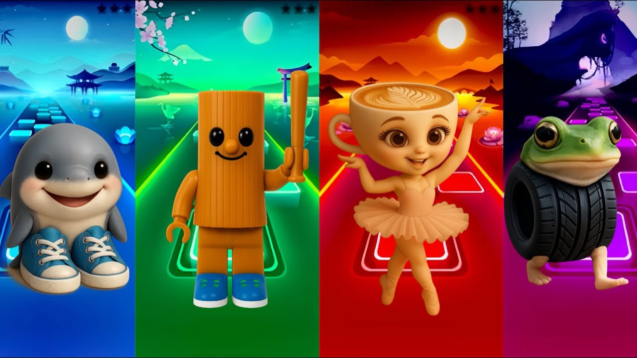 🔥🎵 tralalero tralala4️⃣ tung sahur 🌟⚡️ | ballerina capuchina 🎹💥 boneca ambalabu 🌈🎶