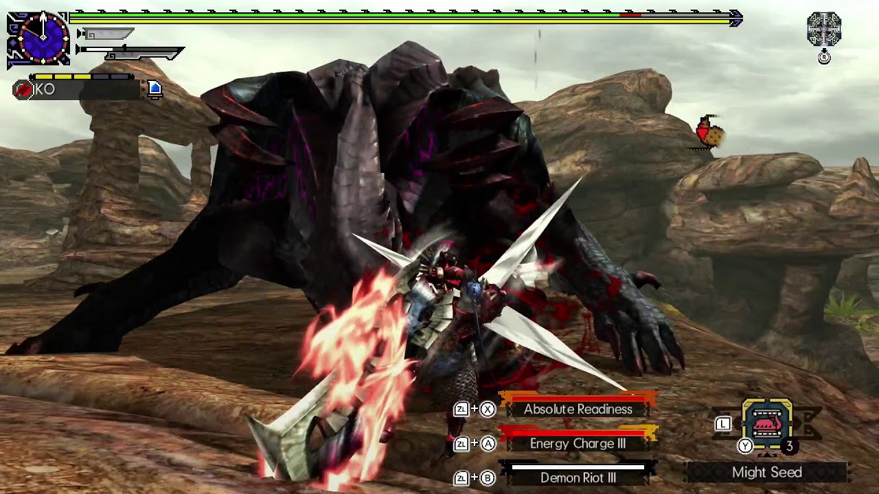 MHGU: G3 Gore Magala 3:50 Alchemy Switch Axe