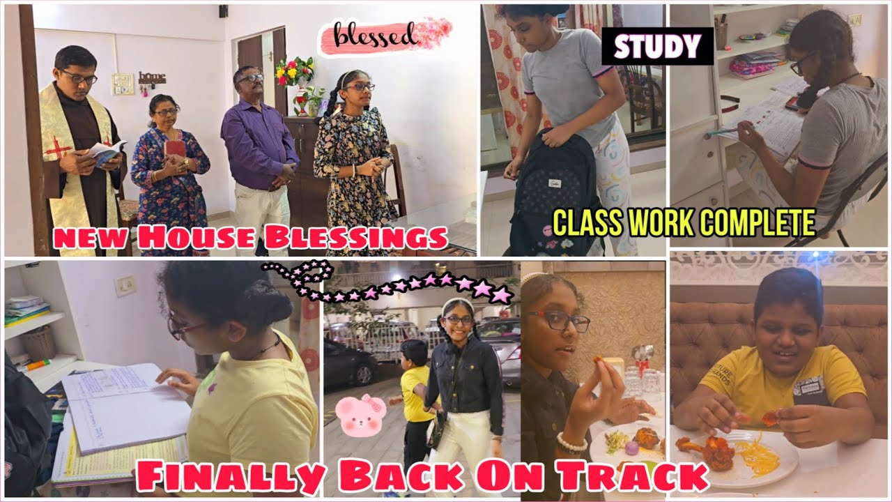 New House Blessing Done🏠😊We Have A Wedding Invitation👍🥰Formative Exams/School Competition Prep📖✍️