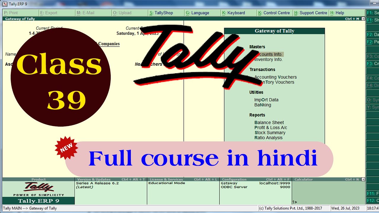tally tutorial | tally | tally tutorial in hindi | tally full tutorial | tally erp 9 full tutorial