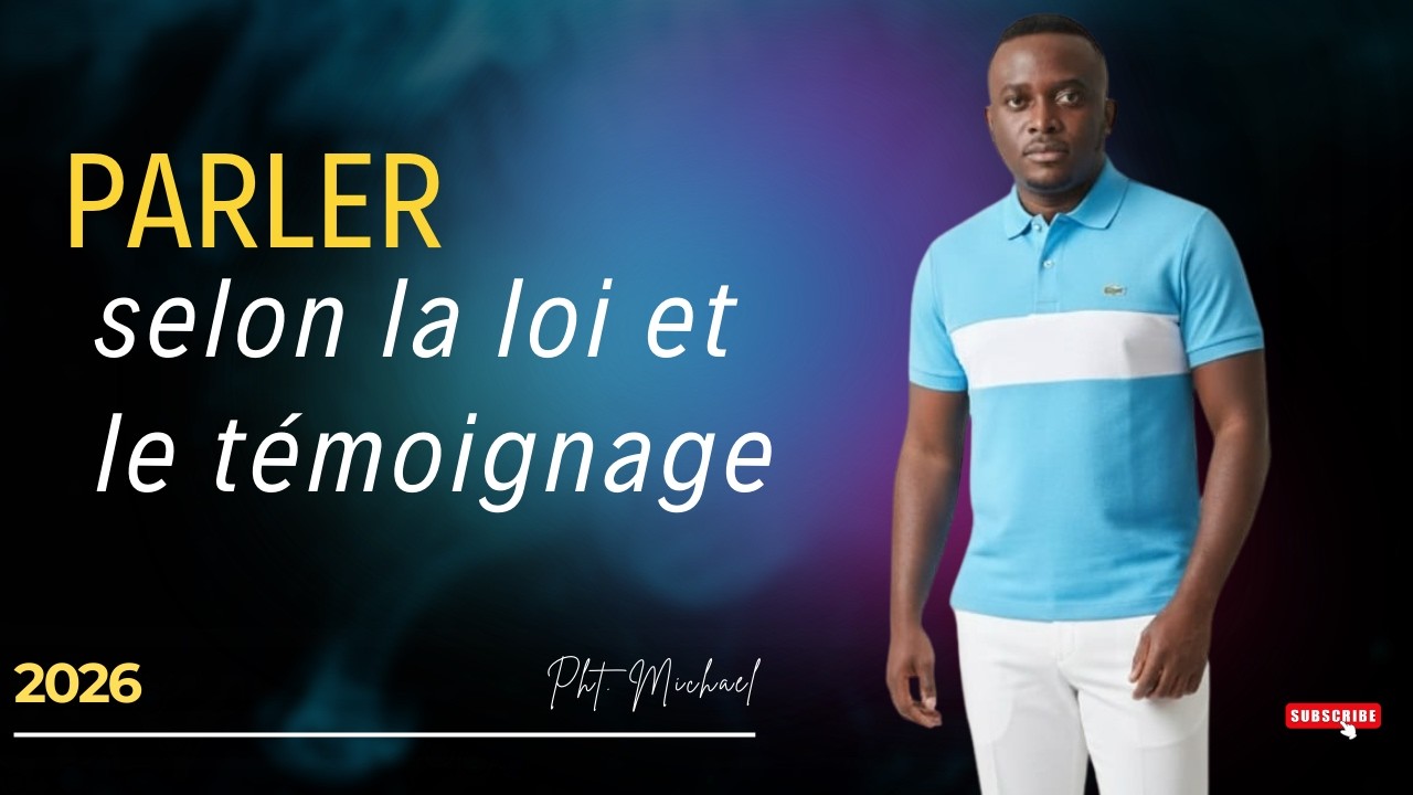 Parler selon la loi et le témoignage | EXHORTATION | Pht. Michael D.  #michaeldjouonang