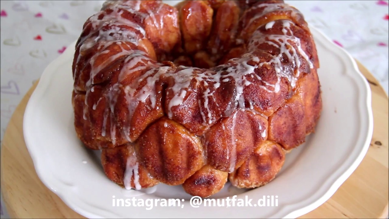 KOPAR KOPAR YE kARAMEL SOSLU MİNİK ÇÖREKLER✅MONKEY BREAD🔝MUTFAK DİLİ
